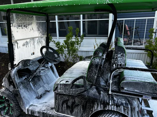 GrandVista golf cart detail